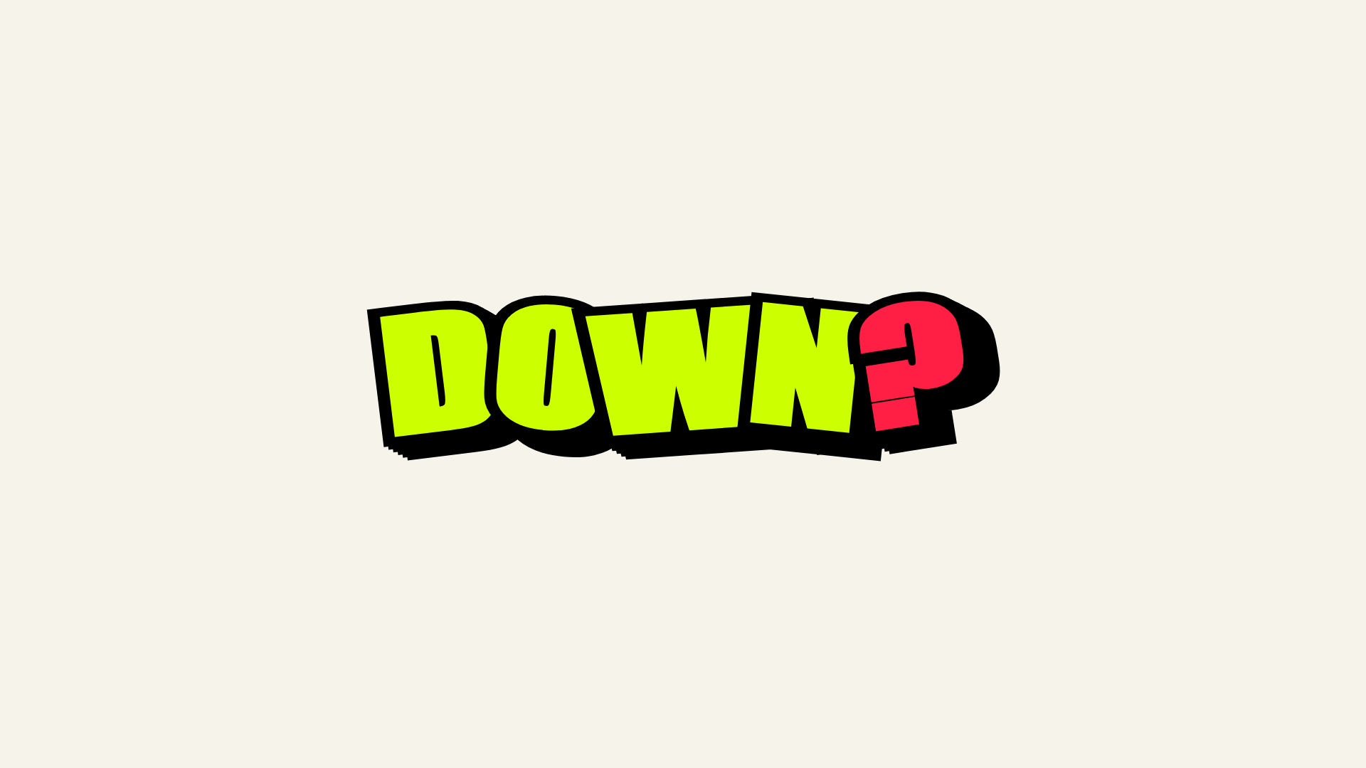 Down? Signature Warm Paper Aesthetic & Real-Time Deck Showcase