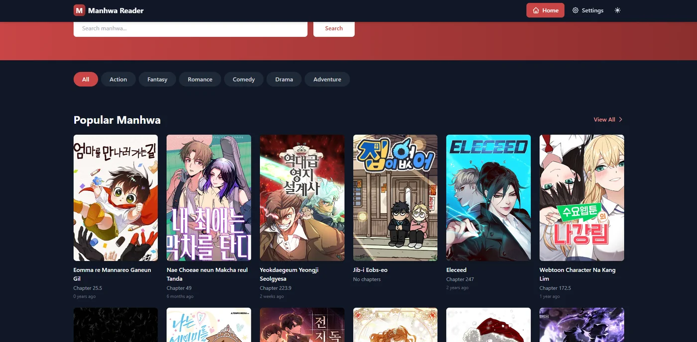 MANHWA READER cover